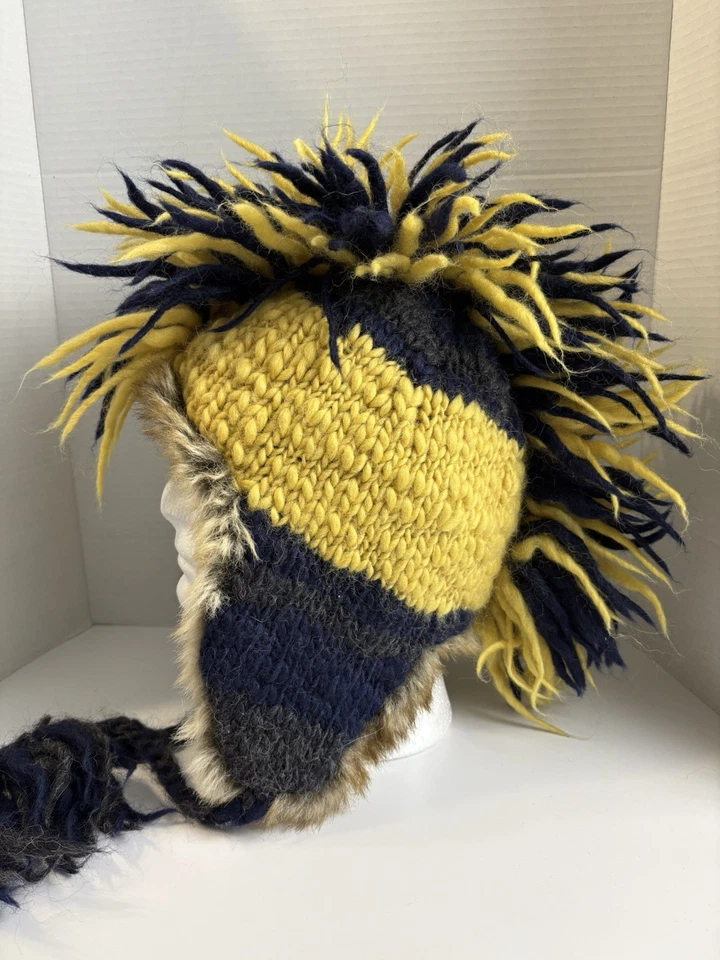 Шляпа American Eagle Mohawk лыж снега траппер зимние ушные клапаны кисточки колледж - Изображение 2 из 4