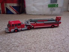 Code 3 Kitbash California Highland Fire Department Tiller Ladder
