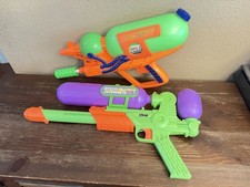 VTG 1992 Larami Air Pressure Super Soakers Water Guns PARTS NOT WORKING