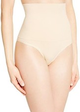 Maidenform 12554 Women's Slim-Waisters Hi-Waist Thong NEW 