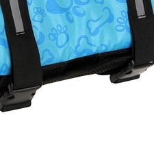 Pet Life Jacket Reflective Breathable Mesh Portable Dog Lifesaver Flotation Vest