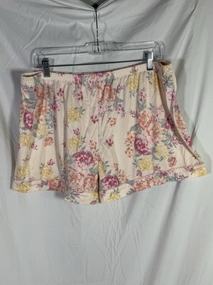 Flora Nikrooz Women s 2 PC Pajamas Set Size X-Large Color Beige comfy MSRP 58.00