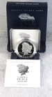 2024-S $1 Proof Peace Silver Dollar w/ Box, OGP &COA