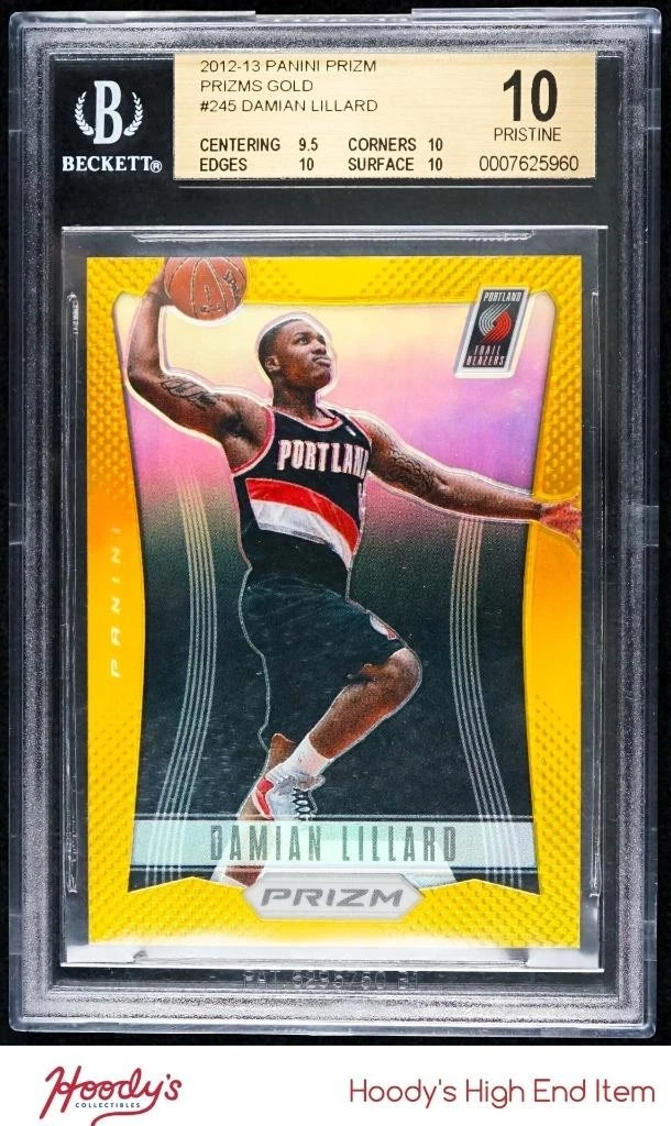 Damian Lillard trading card