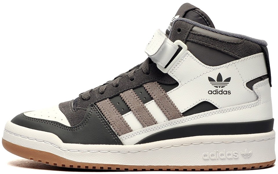 adidas Forum Mid Gray/White for Sale | Authenticity Guaranteed | eBay