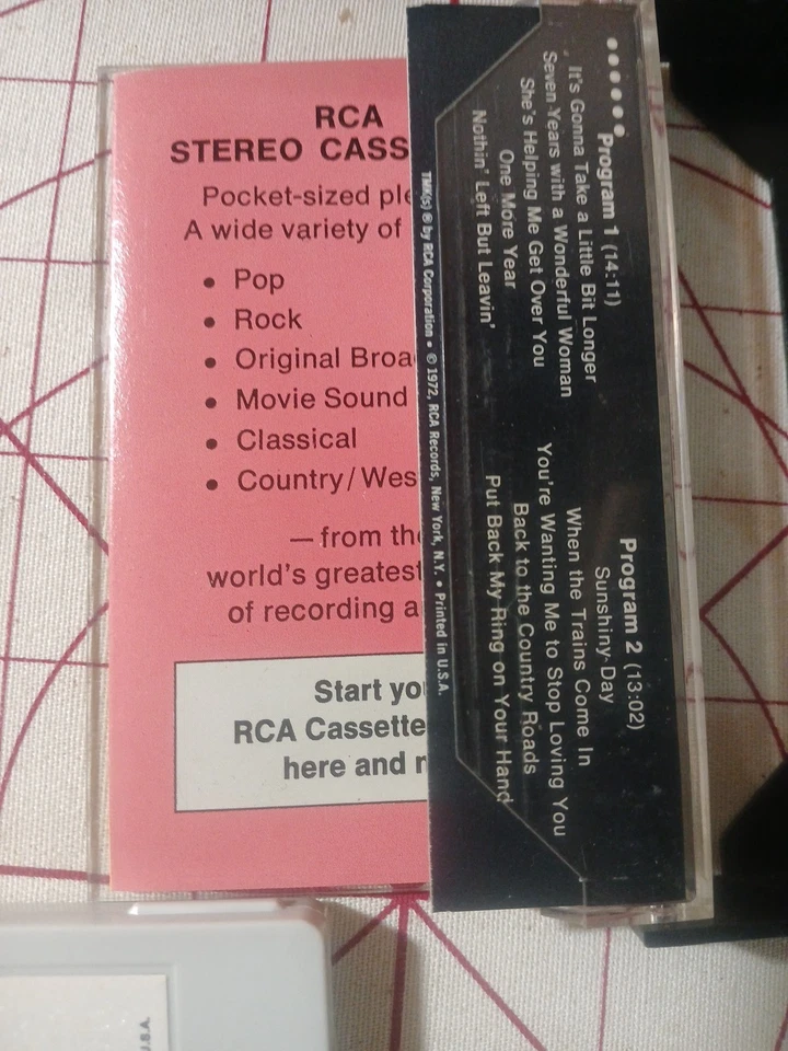 A Sunshiny Day With Charley Pride It's Gonna Take A Little Bit Longer Cassette Foto 4 de 4