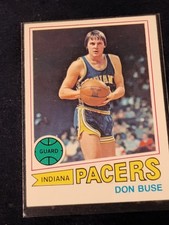 1977-78 Topps Basketball - #94 Don Buse - Indiana Pacers VG-EX Condition 