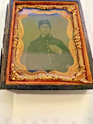 Civil War 1/9 Plate TT Union Soldier very Sharp