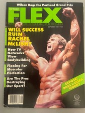 FLEX September 1983 Scott Wilson Rachel McLish Chris Dickerson Bodybuilding