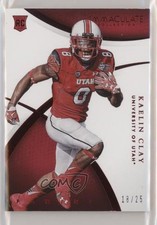 2015 Panini Immaculate Collegiate Rookie Red 18/25 Kaelin Clay #156 00em