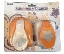 McGill Silhouettes  Shadows Flower Punch Set Crafts Model 81043 NEW