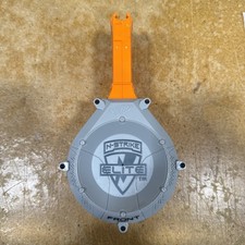 Nerf N Strike Elite 25 Max Round Ammo Drum Magazine Replacement Dart mag Orange