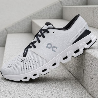 On Running Cloud X 4 Ivory Black 3WE30070791 Womens New