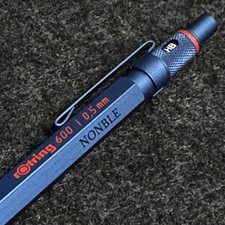 NOS Rare 2022 rOtring 600 NONBLE Limited Edition Midnight Blue 0.5mm Japan