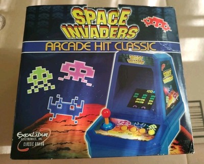 Space Invaders Mini Arcade Hit Retro Game Excalibur Electronics Complete In Box
