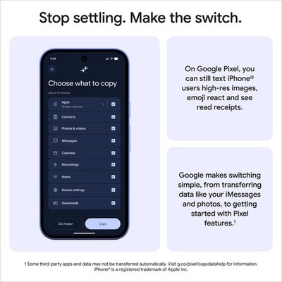 Google Pixel 10A Factory Unlocked Dual SIM 8GB RAM 256GB-Obsidian