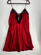 Vintage Y2K Pink Frederick's of Hollywood Slip Chemise Lingerie 2X Babydoll