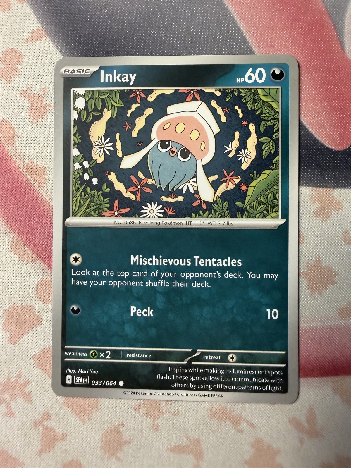 Inkay Common SV: Shrouded Fable 033/064 NM English
