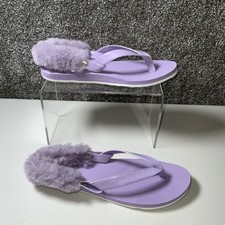 Ugg Laalaa Lilac Flip Flops Sandals Size Uk 5 New
