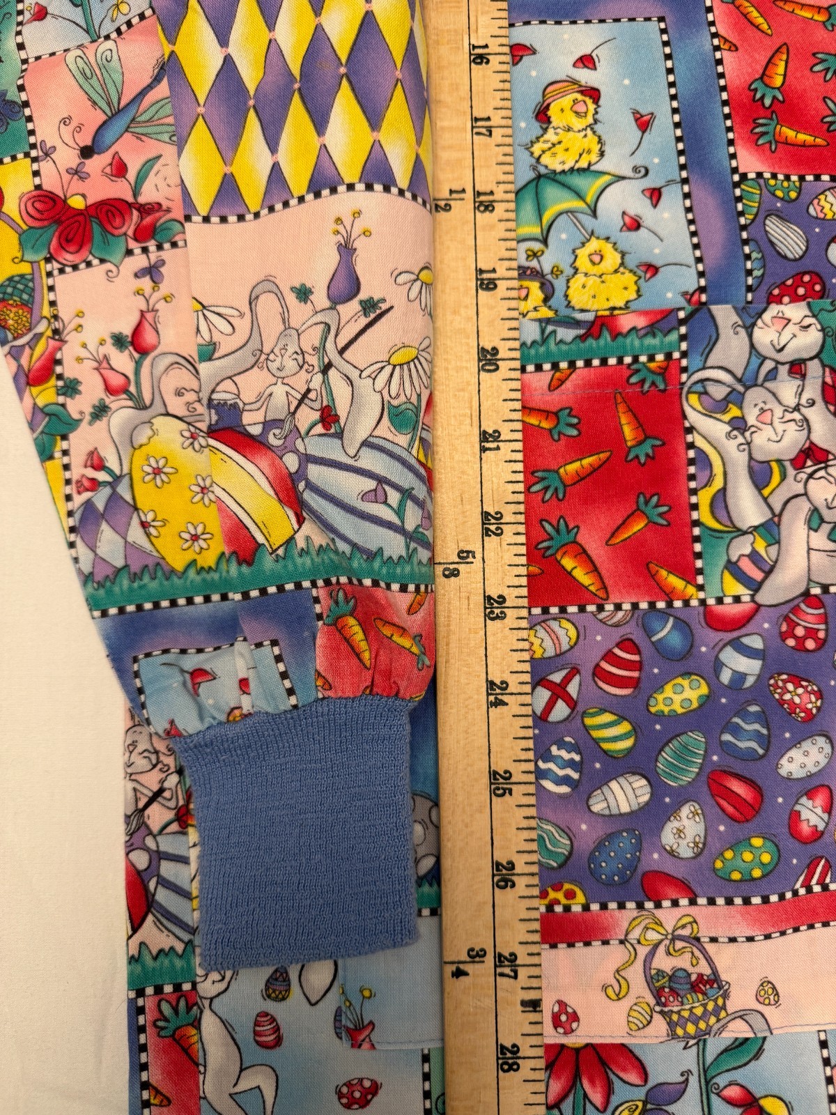 Tafford Uniform Scrub Easter Jacket "Happiness is… - image 3