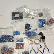 Lot Of Beadalon Craft Bead Series JW02T-75FT Stringing Wire Glass Beads