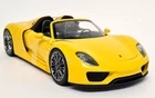 Nex 1/18 - Porsche 918 Spyder Yellow Supercar Diecast Model Car