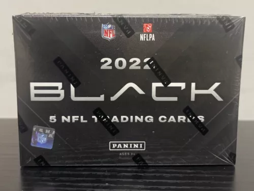 2022 Panini Black Football Hobby Box Factory Sealed