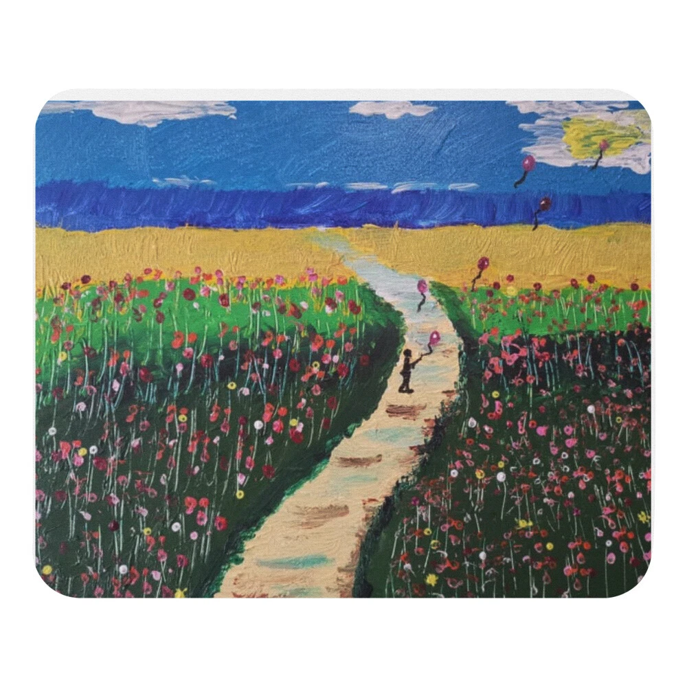 Tapis de souris oeuvre originale lâcher prise