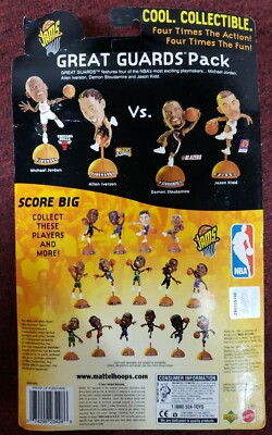 Brand New Mattel NBA Jams Classic Match Ups Michael Jordan Allen