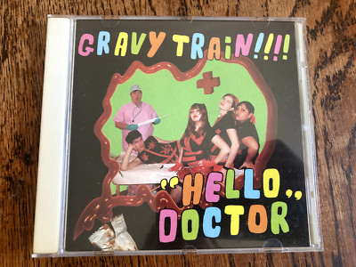 GRAVY TRAIN!!!! HELLO DOCTOR CD 2003 RARE SYNTH POP INDIE KILL ROCK STARS