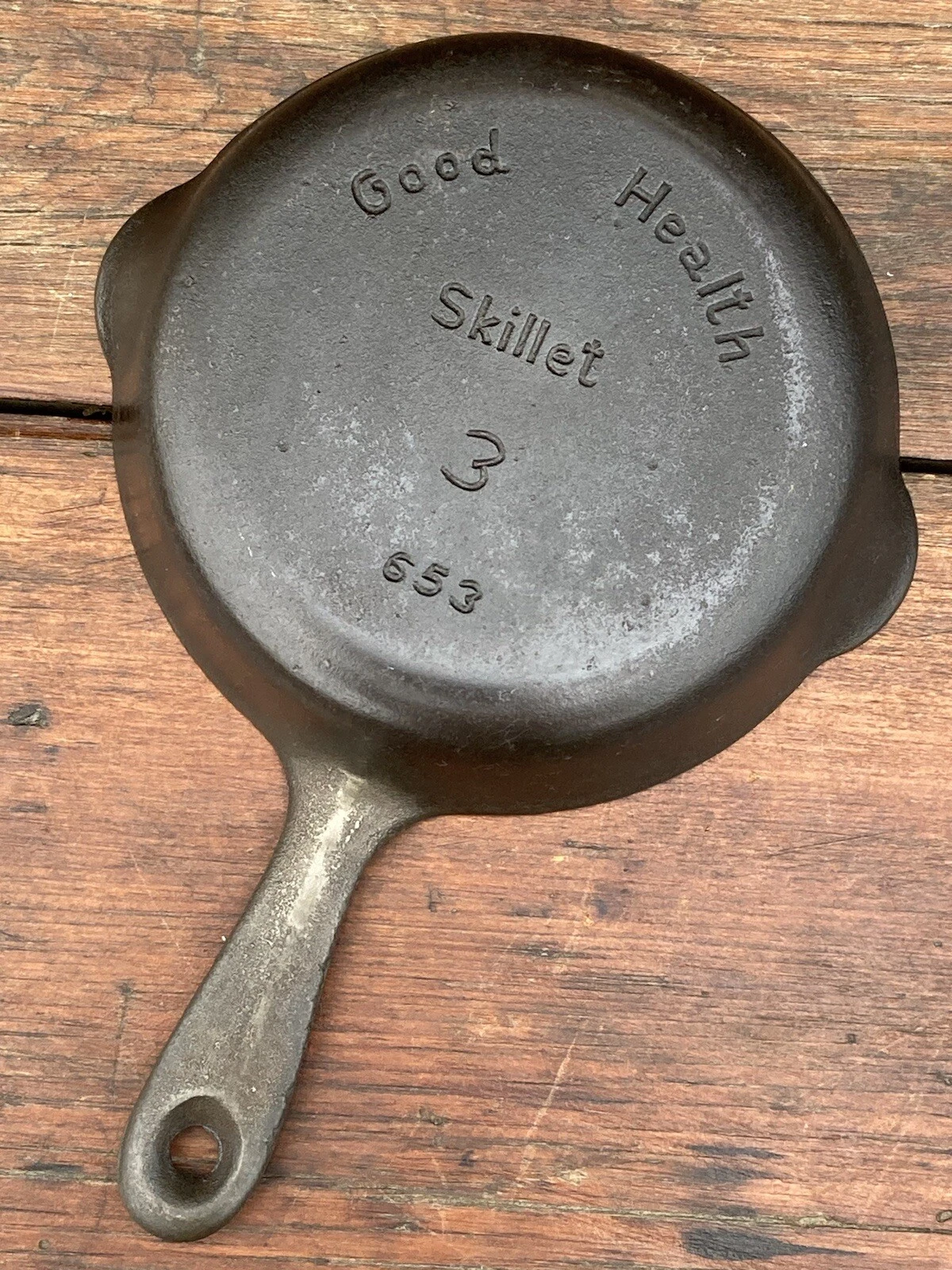 Griswold Cast Iron “Good Health” #3 Cast Iron Skillet