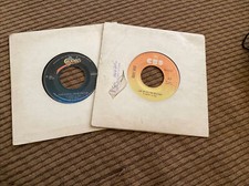 QUIET RIOT COSTA RICA LOT OF TWO SINGLES 7”  45 EPIC