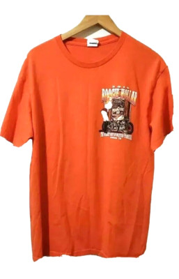 Delta Pro Weight Graphic Tee Mens Size L Orange S/S 2015 Boggie  Moonshine TN