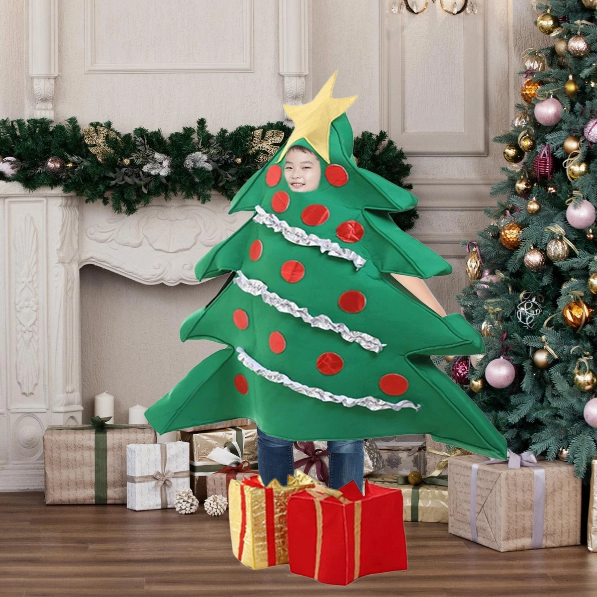 Girls christmas tree clearance costume