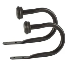 Cap Curtain Holdback Copper