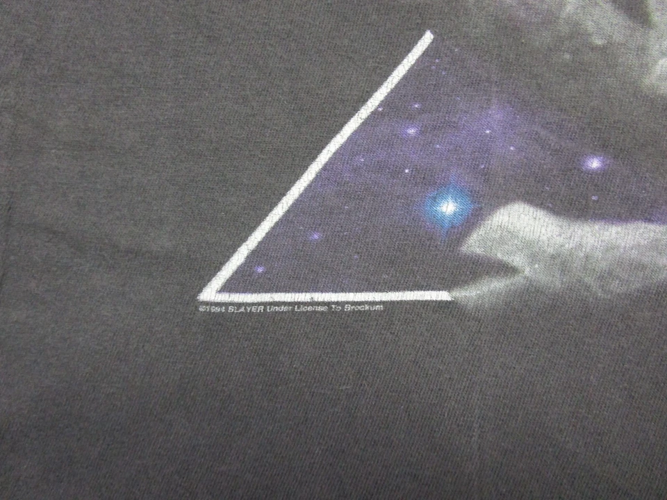 Vintage Slayer Divine Intervention Tour (XL) T Shirt 90s European Intourvention - Image 4 of 4