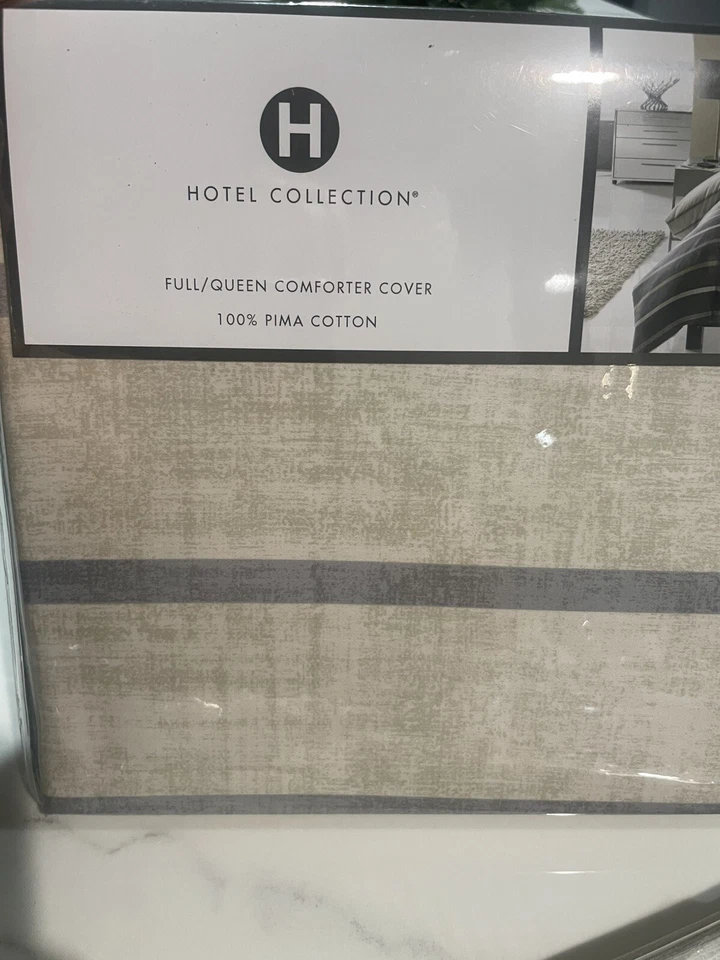 Funda nórdica completa Hotel Collection Colunade y dos fundas Euro. ¡Nuevo! Foto 3 de 4