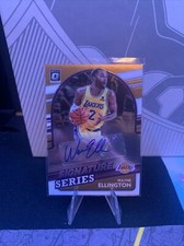 2021 Panini Donruss Optic Wayne Ellington Signature Series Auto #SS-WEL Lakers
