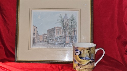 Chesterfield market place & market Hall by Phillip Martin Signed , 186 of 880 - Picture 4 of 18