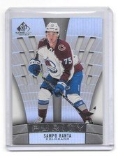 2021-22 UPPER DECK SP GAME USED SAMPO RANTA PURITY