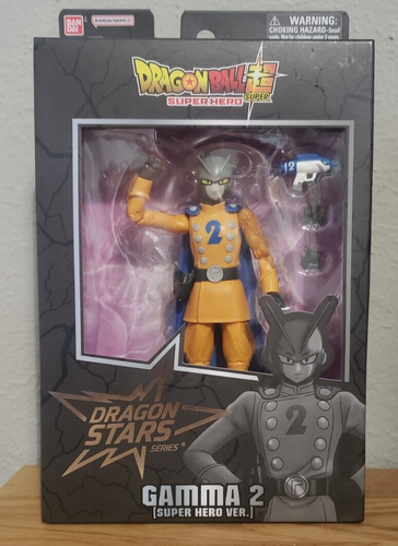 DBZ Gamma 2 Super Hero Version Dragon Stars Dragon Ball 6 in / Sealed