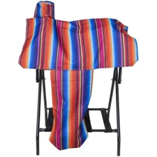 Tough 1 Heavy Denier Nylon Serape Pattern Western Saddle Cover 61-7906