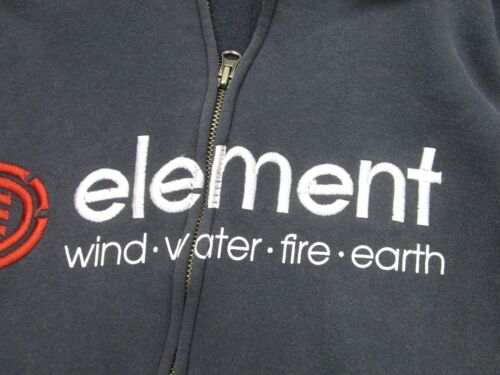VINTAGE Element Sweater Mens L Hoodie Sweatshirt Grunge Fade y2k Skateboards - Picture 5 of 16