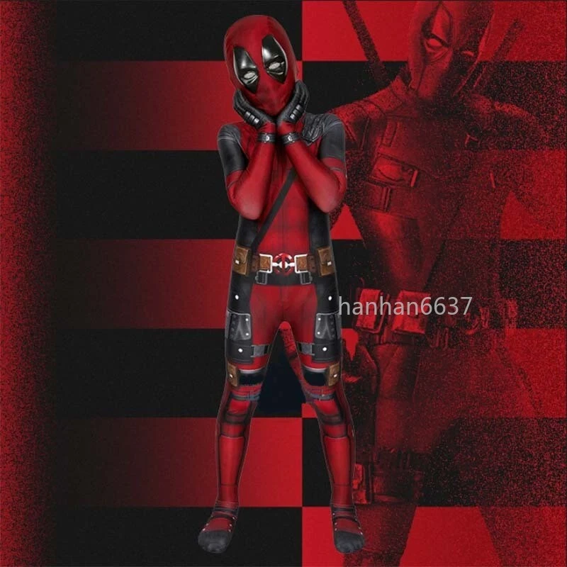 Deadpool halloween costume for cheap kids