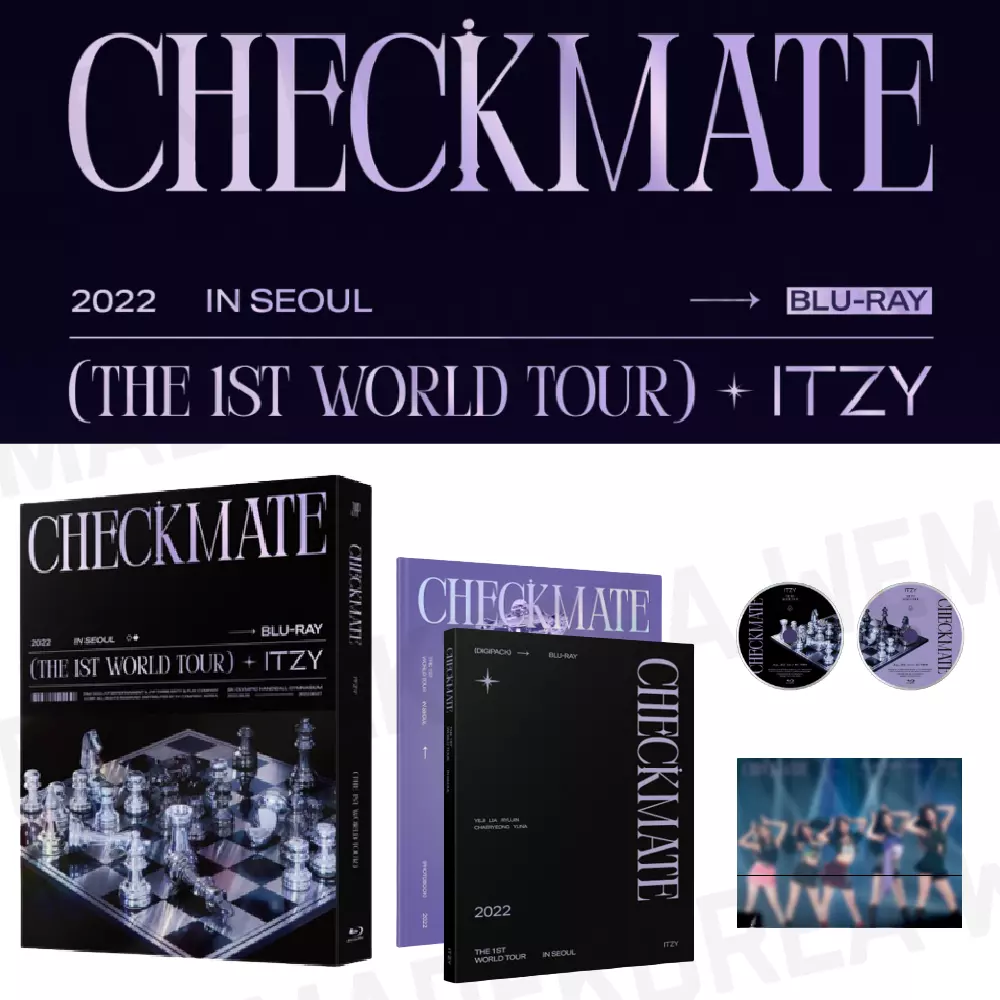 ITZY - 2022 ITZY THE 1ST WORLD TOUR CHECKMATE in SEOUL BLU-RAY