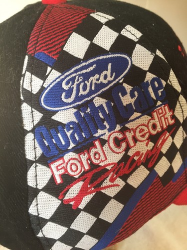 Dale Jarrett #88 Nascar Ford Quality Care Baseball Cap RR Racing Snapback Signed - Picture 4 of 11