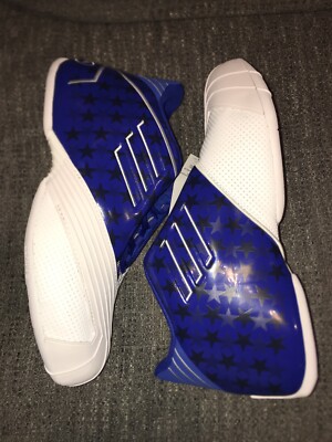 Adidas T-Mac 1 Basketball Shoes Royal Blue White USA Stars