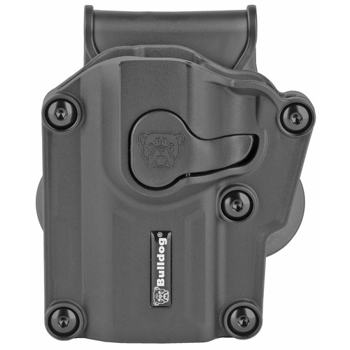 Bulldog Cases Max Multi-Fit Polymer Holster w/ Paddle Left Hand Black MX-001L - Picture 2 of 3