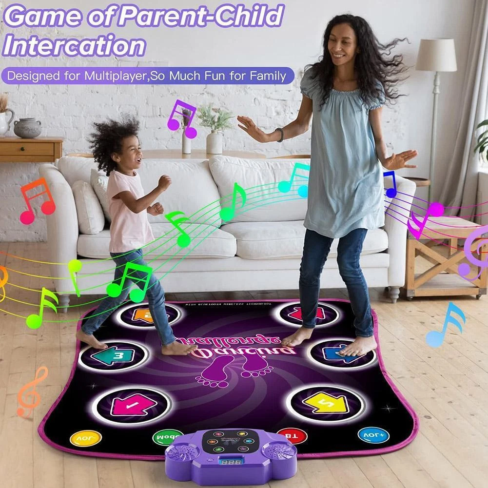 Light up dance store mat for kids