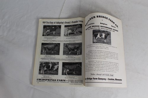 Guernsey Breeders Journal March 1, 1946 Cow Calf Bull Farms Cattle Dairy Ads - Imagen 19 de 20